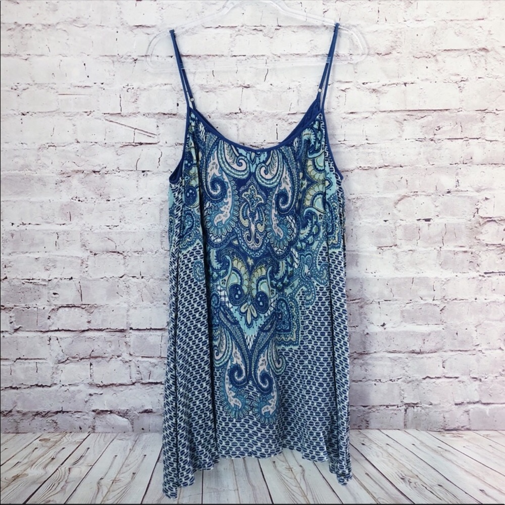 NWOT! O’Neill Printed beach boho dress tank